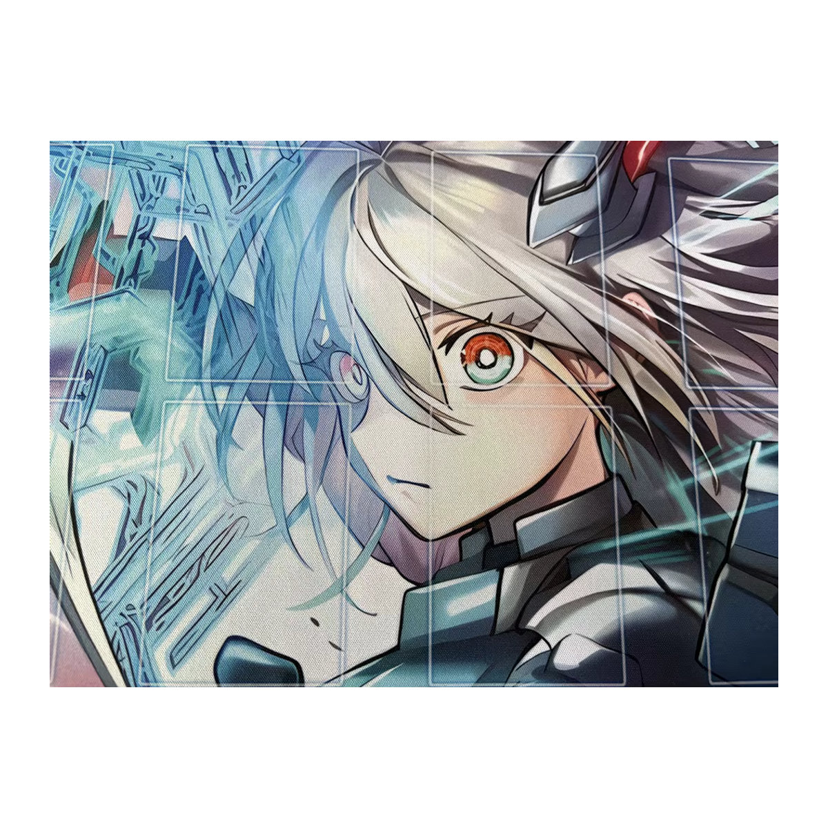 ERZHOU YuGiOh Spielmatte mit Sky Striker und Labrynth Design, mehrfarbig, rechteckig - Bild 2
