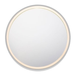 Escale Loud You 65 LED-Spiegelwandleuchte aus Aluminium in Matt mit Tunable White (2300K - 4000K)
