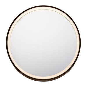 Escale Loud You 65 LED-Spiegelwandleuchte in Bronze mit Tunable White (2300K - 4000K) aus Aluminium und Glas
