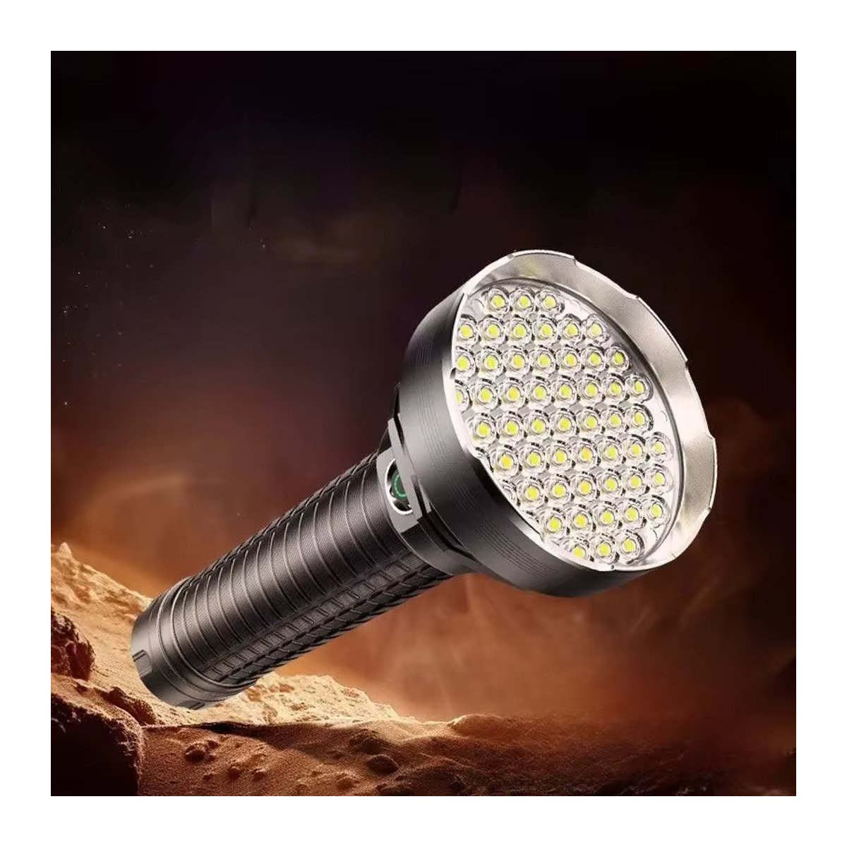 ESMARTER Hochleistungs-LED-Taschenlampe mit großer Reichweite und integriertem Akku via Typ-C für Camping und Angeln - Bild 5