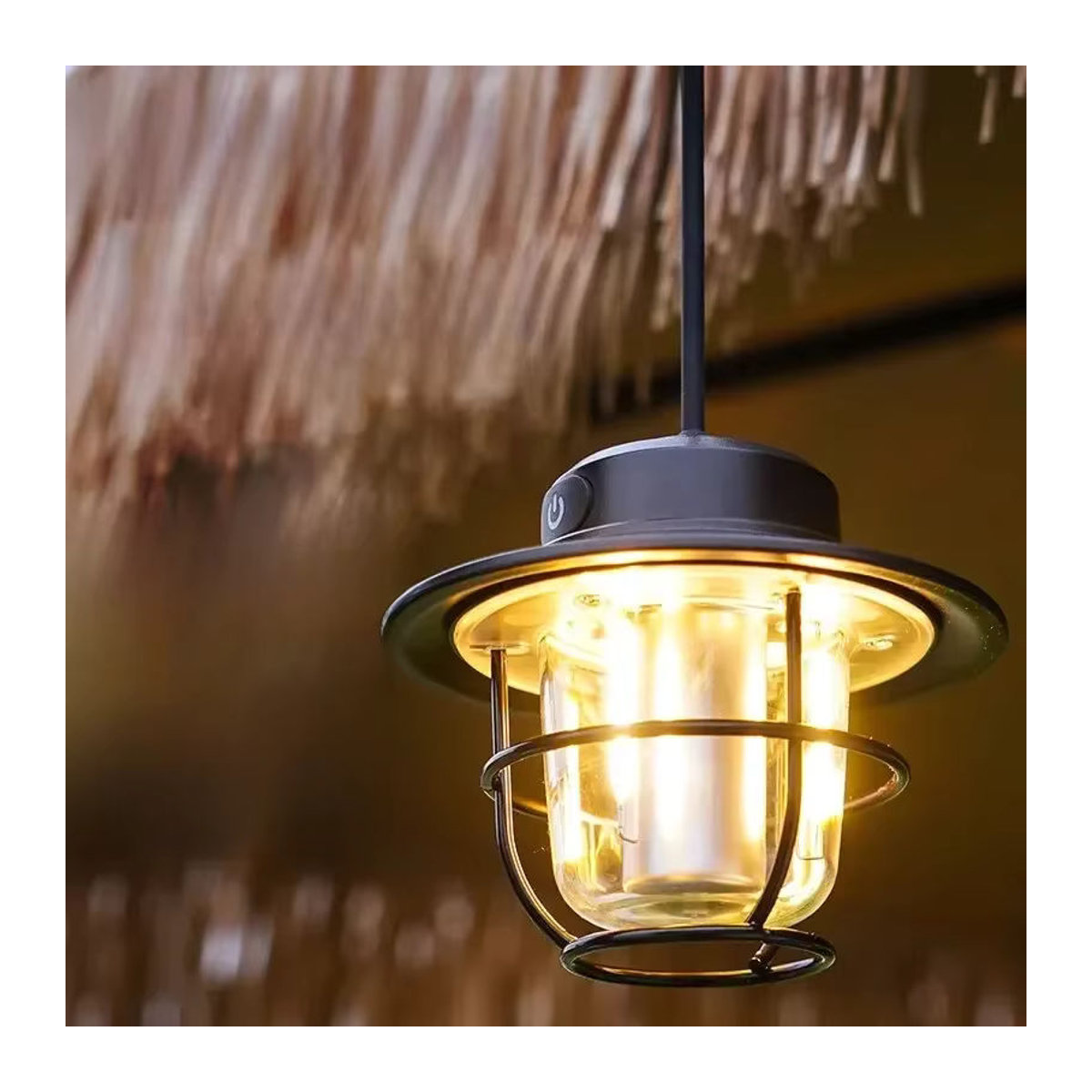 ESMARTER LED Camping Lampe Retro Tragbare Hängelampe mit stufenloser Dimmung und wasserdichtem Design - Bild 7