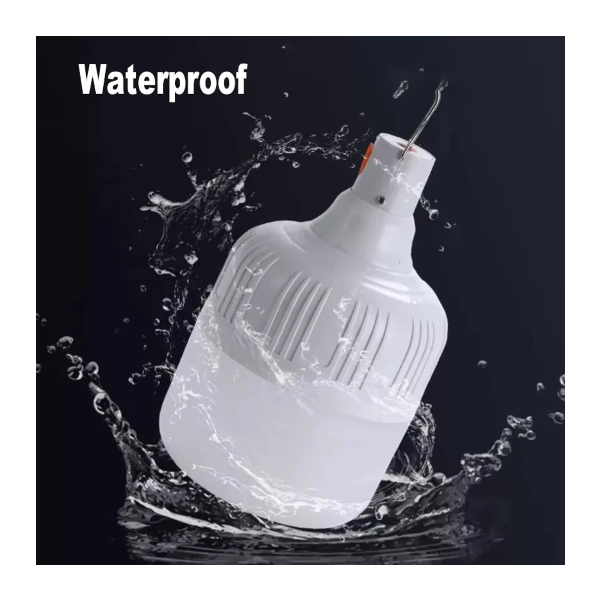 ESMARTER LED Campingleuchte USB wiederaufladbare tragbare Notfalllampe mit Haken für Outdoor und Camping - Bild 3