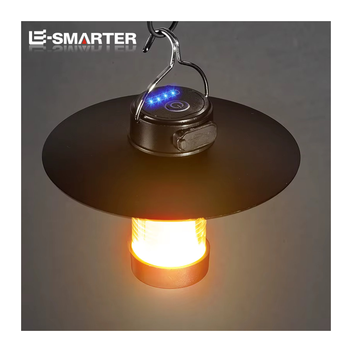 ESMARTER LED Campingzelt-Leuchte – Magnetische dimmbare Campinglaterne mit Typ-C Aufladung für Outdoor-Reisen - Bild 2