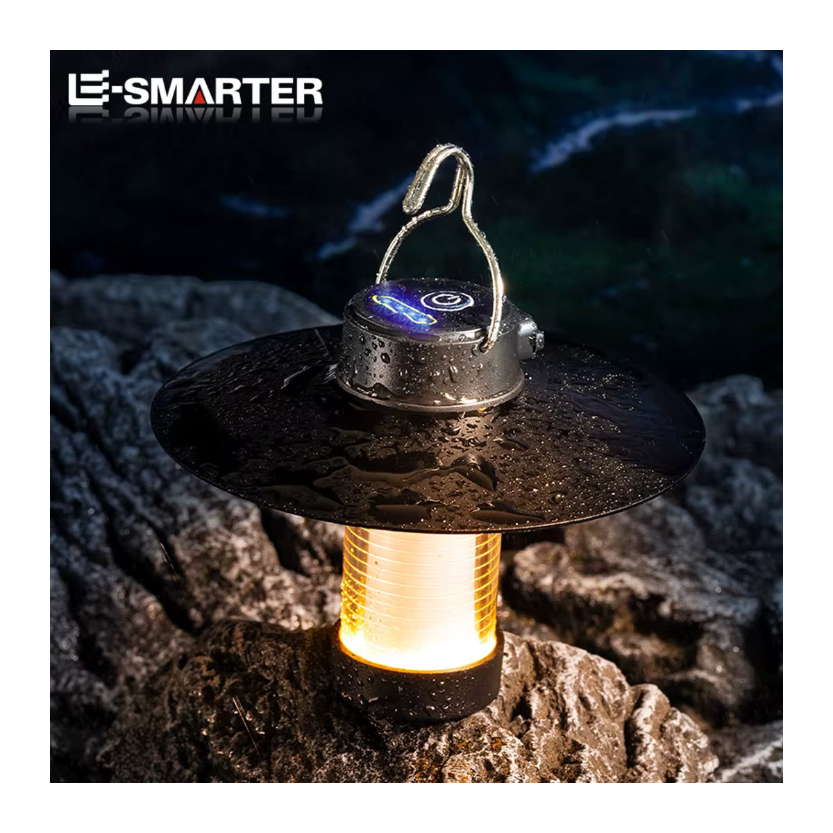 ESMARTER LED Campingzelt-Leuchte – Magnetische dimmbare Campinglaterne mit Typ-C Aufladung für Outdoor-Reisen - Bild 5