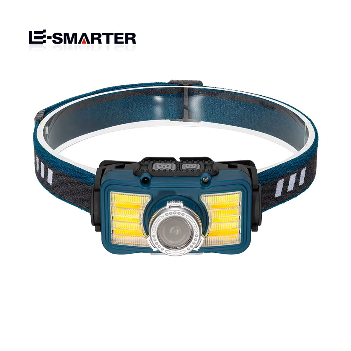 ESMARTER LED-Mini-Scheinwerfer mit USB-Anschluss und Weißlicht für Camping und Jagd - Bild 2