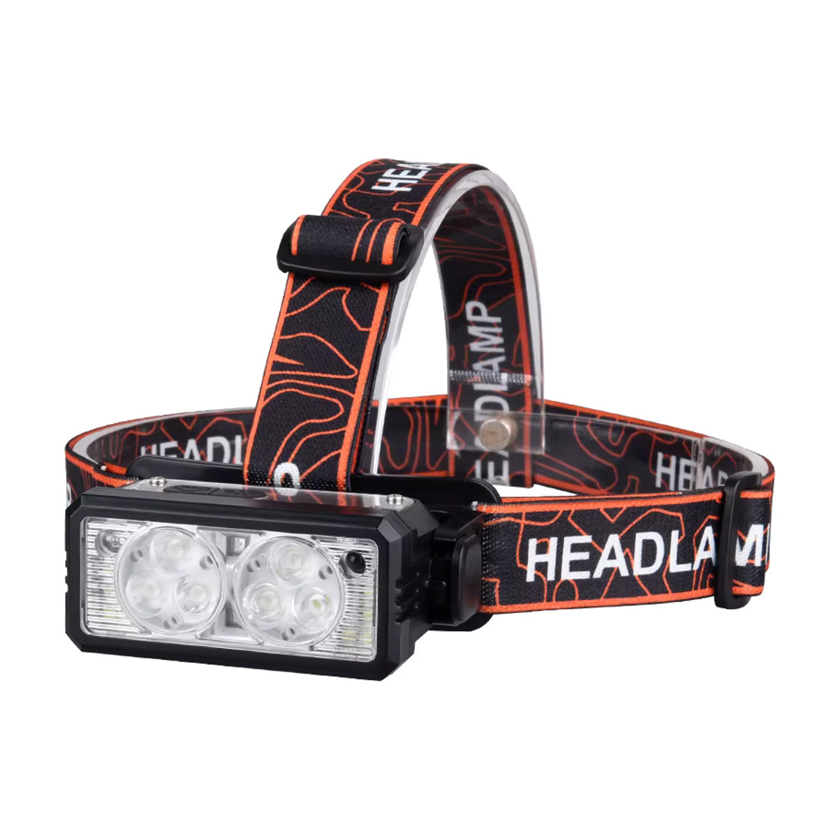 ESMARTER LED-Scheinwerfer Typ C wasserdichte wiederaufladbare Stirnlampe für Camping und Angeln - Bild 4