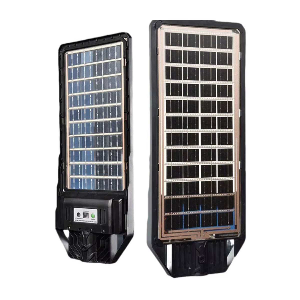 ESMARTER LED Solar-Wandleuchte mit Bewegungsmelder in Schwarz, moderne wasserdichte Außenbeleuchtung für Garten und Straße - Bild 6
