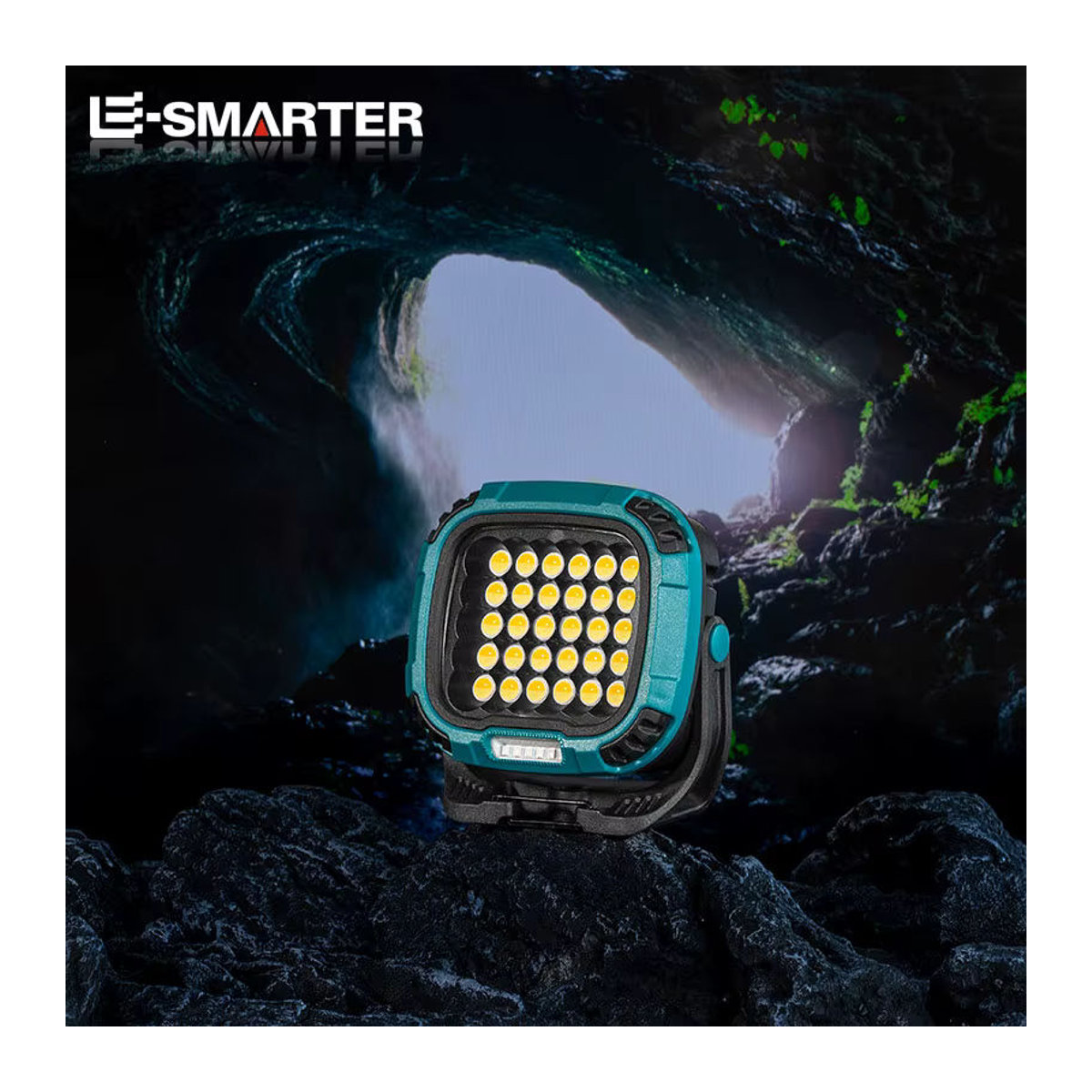 ESMARTER LED Taschenlampe mit Powerbank Funktion, wasserdichte USB-Ladetaschenlampe für Camping und Outdoor - Bild 5