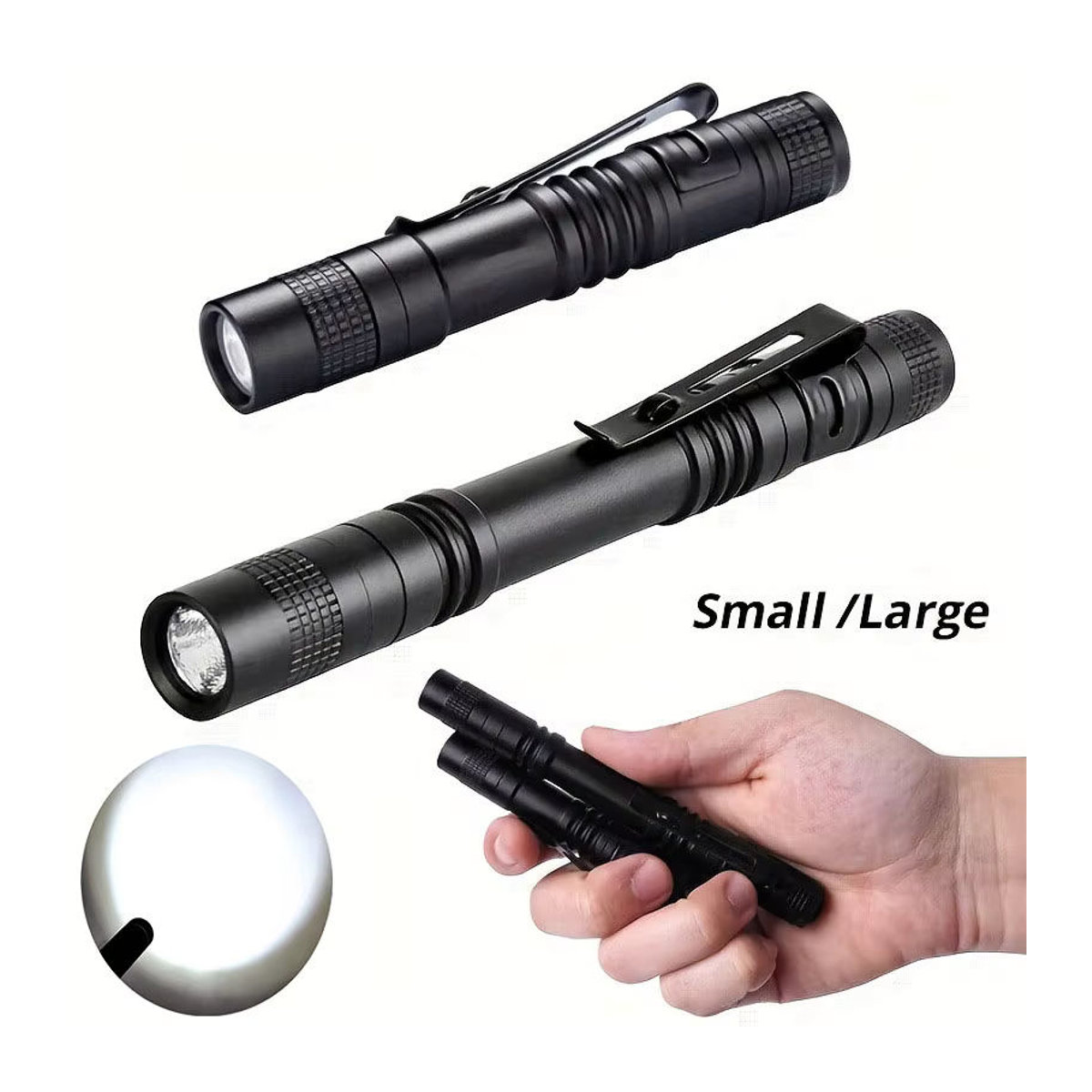 ESMARTER Mini Tragbare Stift Taschenlampe LED Wasserdicht für Arzt, Pflege und Outdoor-Aktivitäten - Bild 4