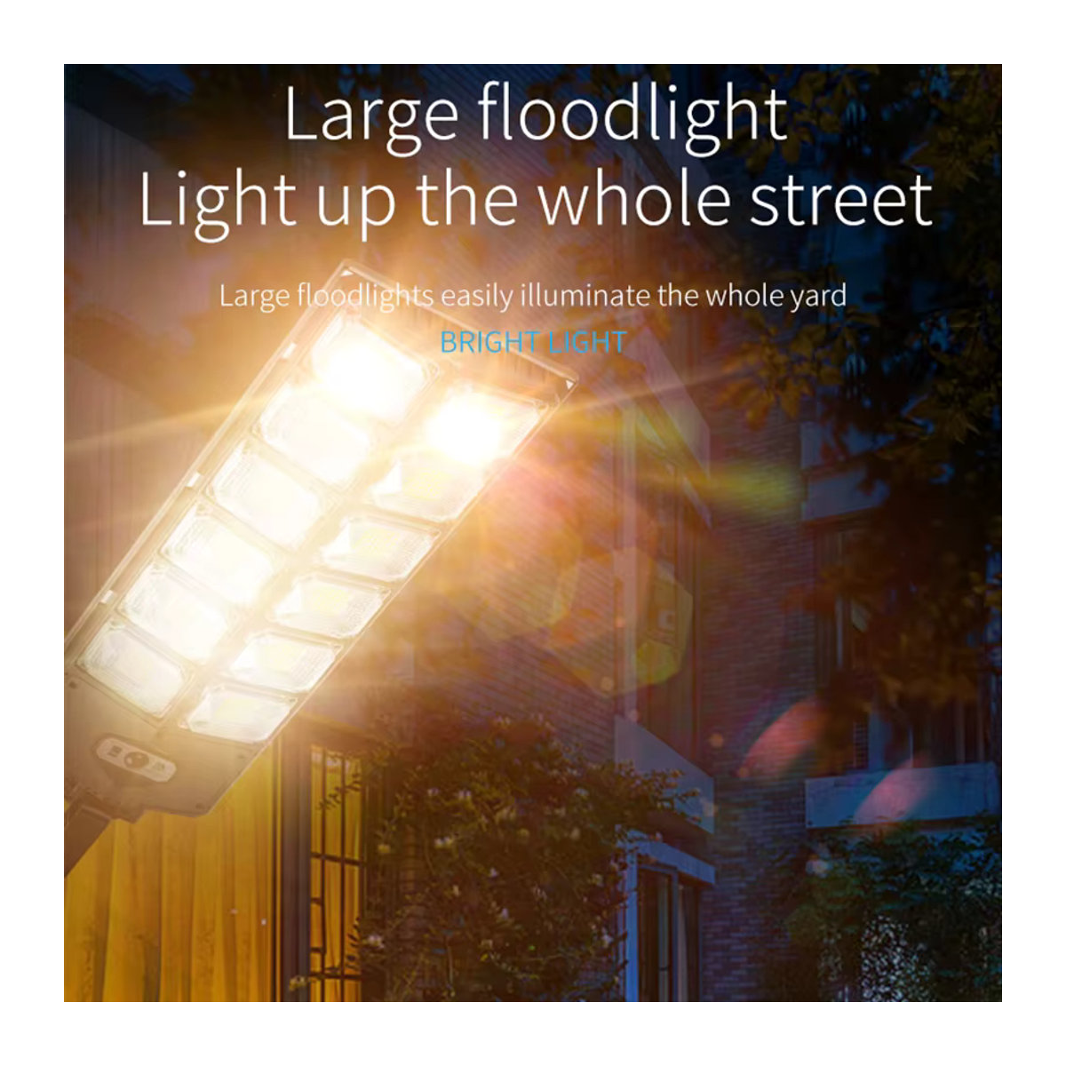 ESMARTER Solarleuchte LED Outdoor mit Bewegungsmelder und Motion Sensor, wasserdicht, Schwarz, Modern - Bild 3