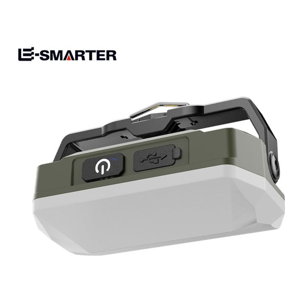 ESMARTER Tragbare Outdoor-Camping-Laterne mit langer Akkulaufzeit, wiederaufladbares Notlicht und starkem Magnet für Reparaturarbeiten - Bild 1