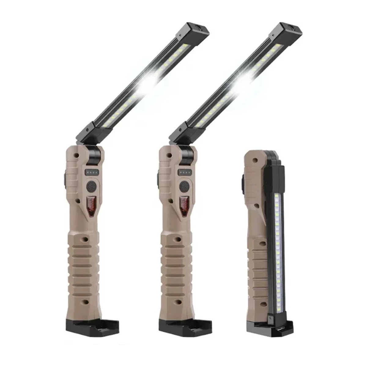 ESMARTER USB wiederaufladbare LED Arbeitsleuchte mit 1000 Lumen COB Laterne und Power Capacity Display für Reparaturen und Outdoor-Einsätze - Bild 1