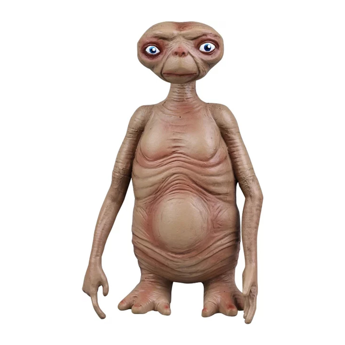 ET The Extra Terrestrial Alien UFO Actionfigur aus Kunststoff und Latex in Beige - Bild 1