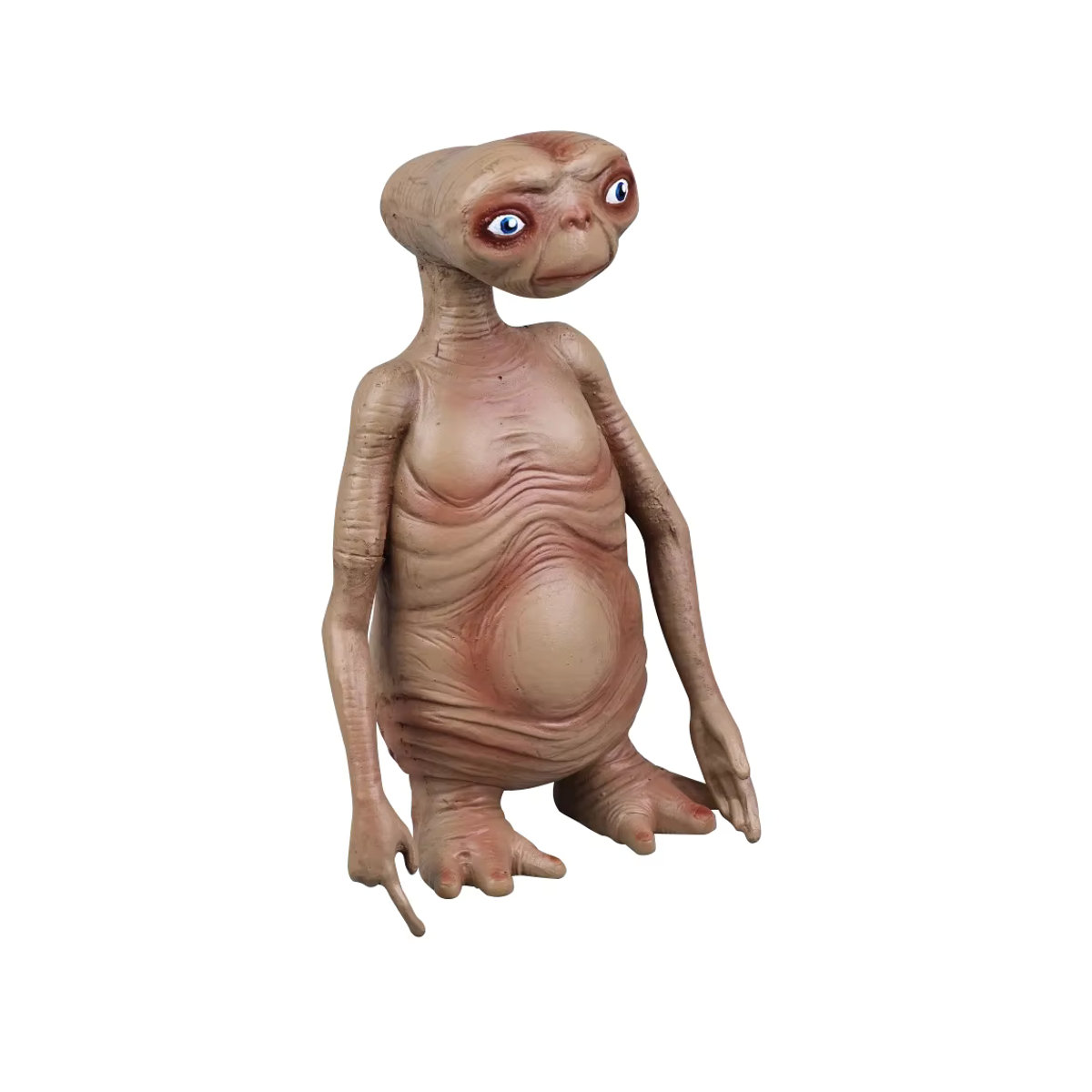 ET The Extra Terrestrial Alien UFO Actionfigur aus Kunststoff und Latex in Beige - Bild 2
