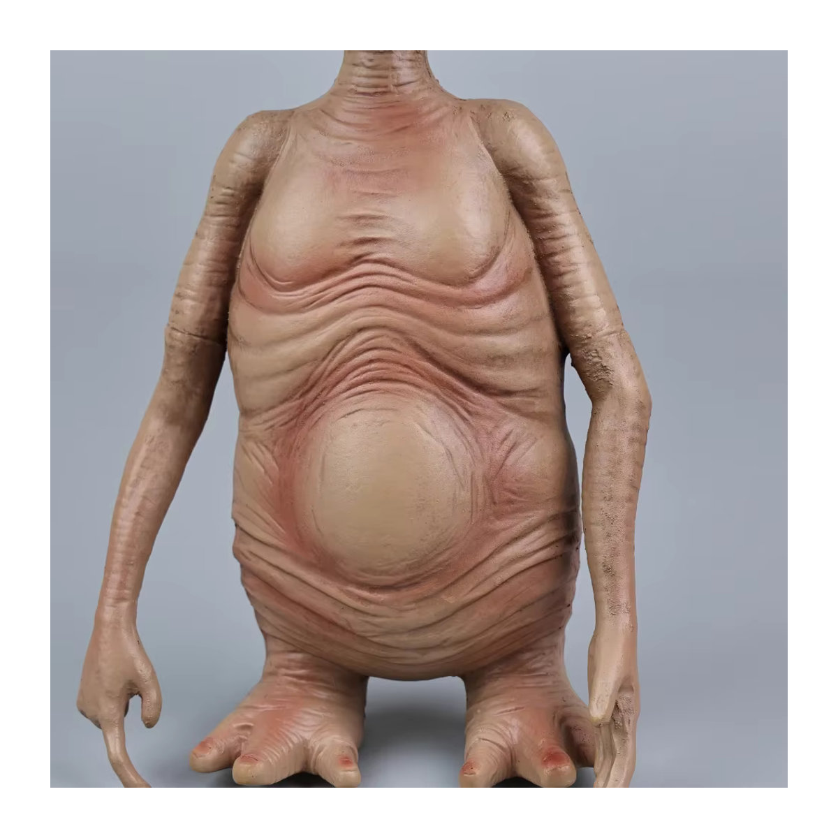 ET The Extra Terrestrial Alien UFO Actionfigur aus Kunststoff und Latex in Beige - Bild 3