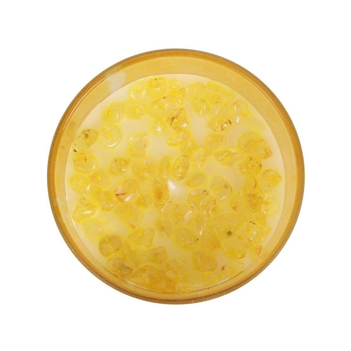 Etwas anderes Duftkerze Zitronen-Solarplexus-Chakra in Gelb mit Zitrusduft - Bild 4