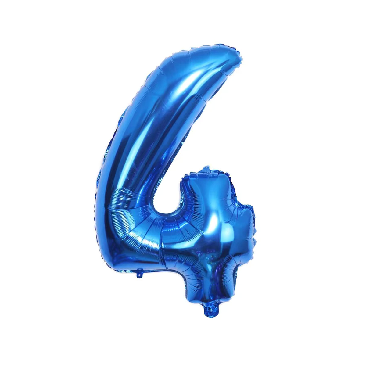 eTya Folienballon Zahlenform für Geburtstagsfeiern, Blau, 32 Zoll (81,28 cm) - Bild 2