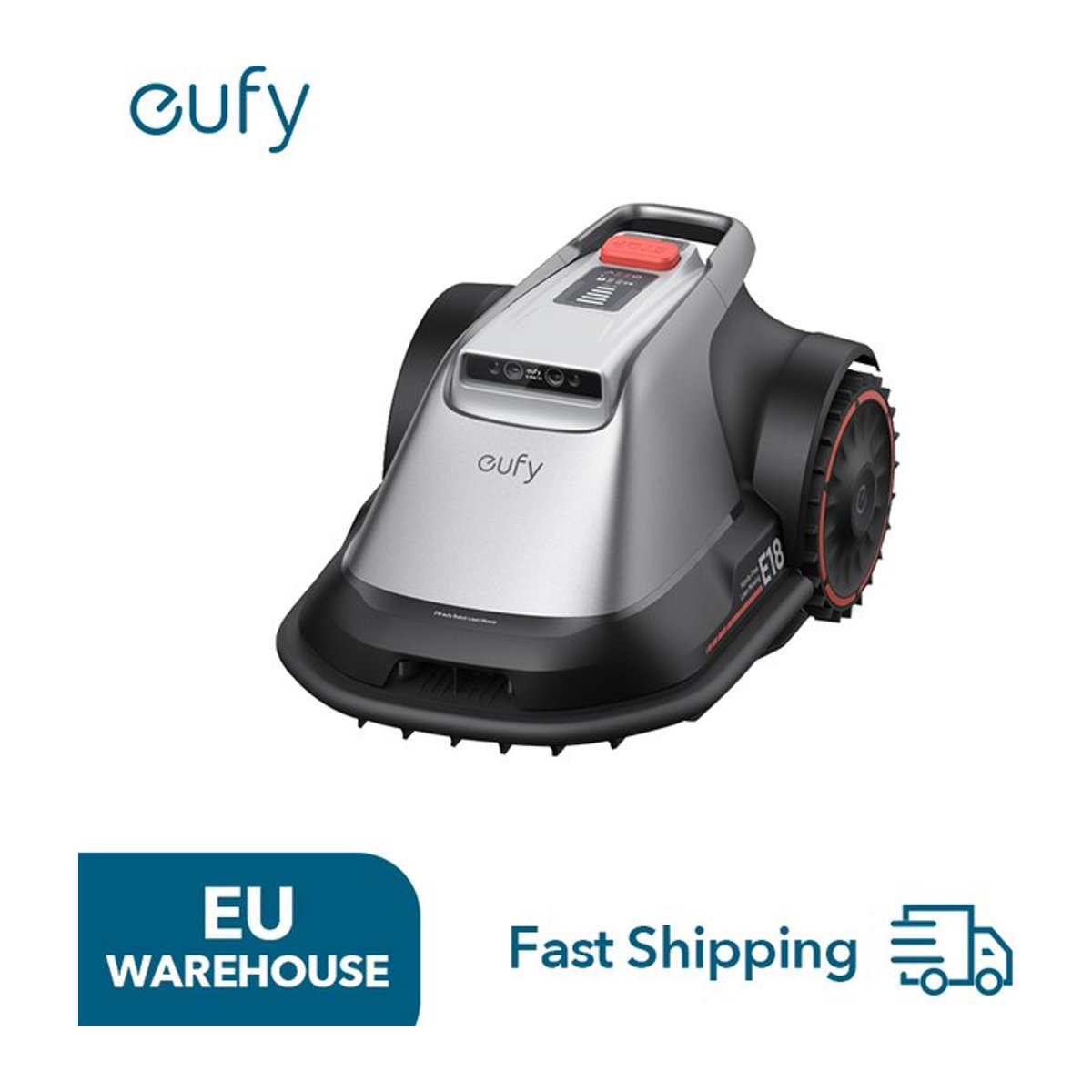 eufy Mähroboter E18 mit Smart-Navigation, Auto-Mapping und Hinderniserkennung - Bild 1