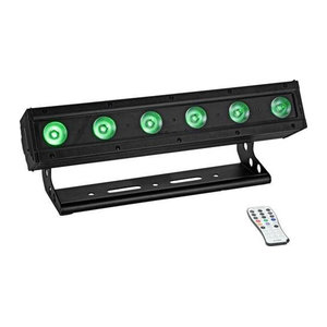 Eurolite AKKU IP BAR-6 Entry QCL LED-Bar Strahler Schwarz IP65