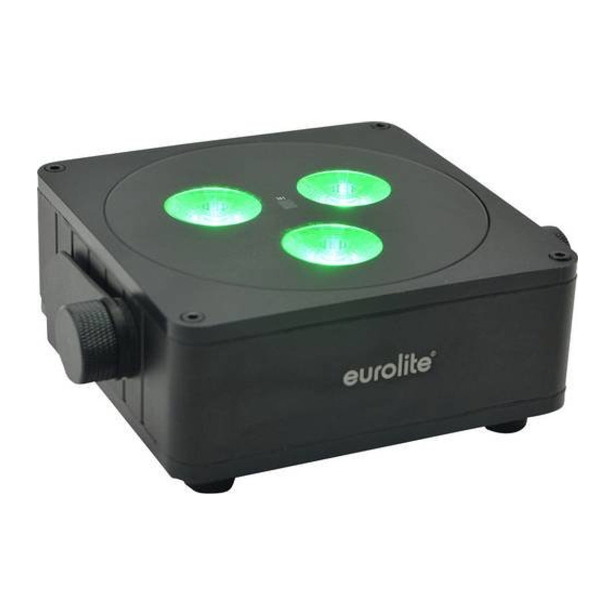 Eurolite AKKU IP Flat Light 3 sw LED Effektstrahler Außenstrahler Schwarz IP65 - Bild 2