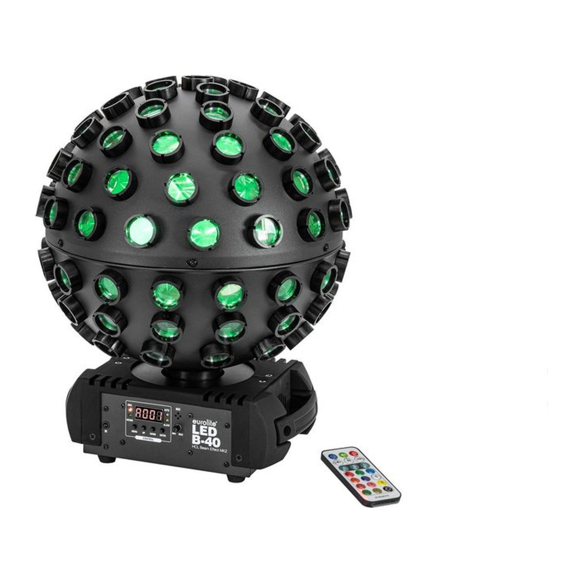 Eurolite B-40 HCL MK2 LED-Effektstrahler in Schwarz mit 5 x 10W LEDs und DMX-Steuerung - Bild 1