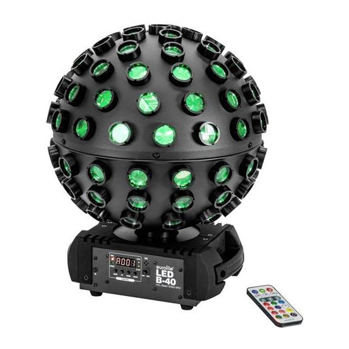 Eurolite B-40 HCL MK2 LED-Effektstrahler in Schwarz mit 5 x 10W LEDs und DMX-Steuerung - Bild 2