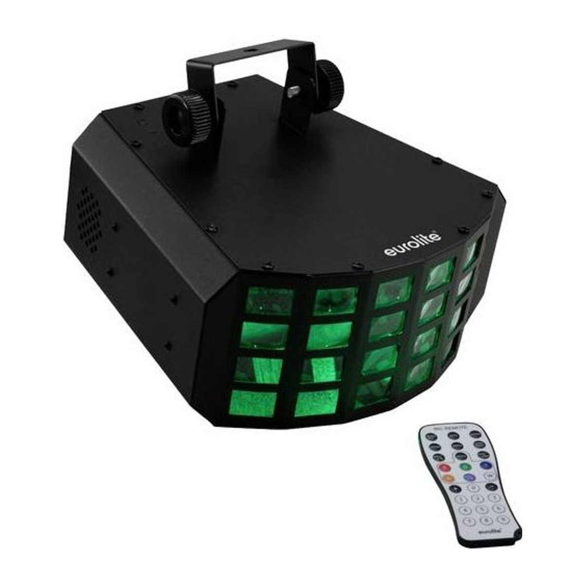 Eurolite D-4000 DMX LED-Effektstrahler in Schwarz mit 8 LEDs - Bild 1