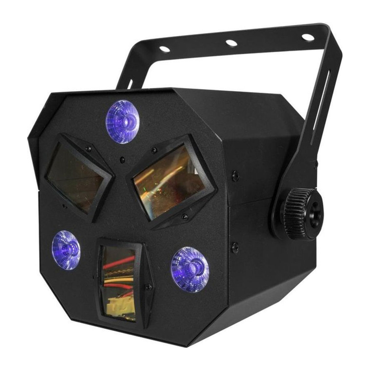 Eurolite FE-300 Hybrid Flowereffekt DMX LED-Effektstrahler Schwarz mit 9 x 2W LEDs - Bild 2