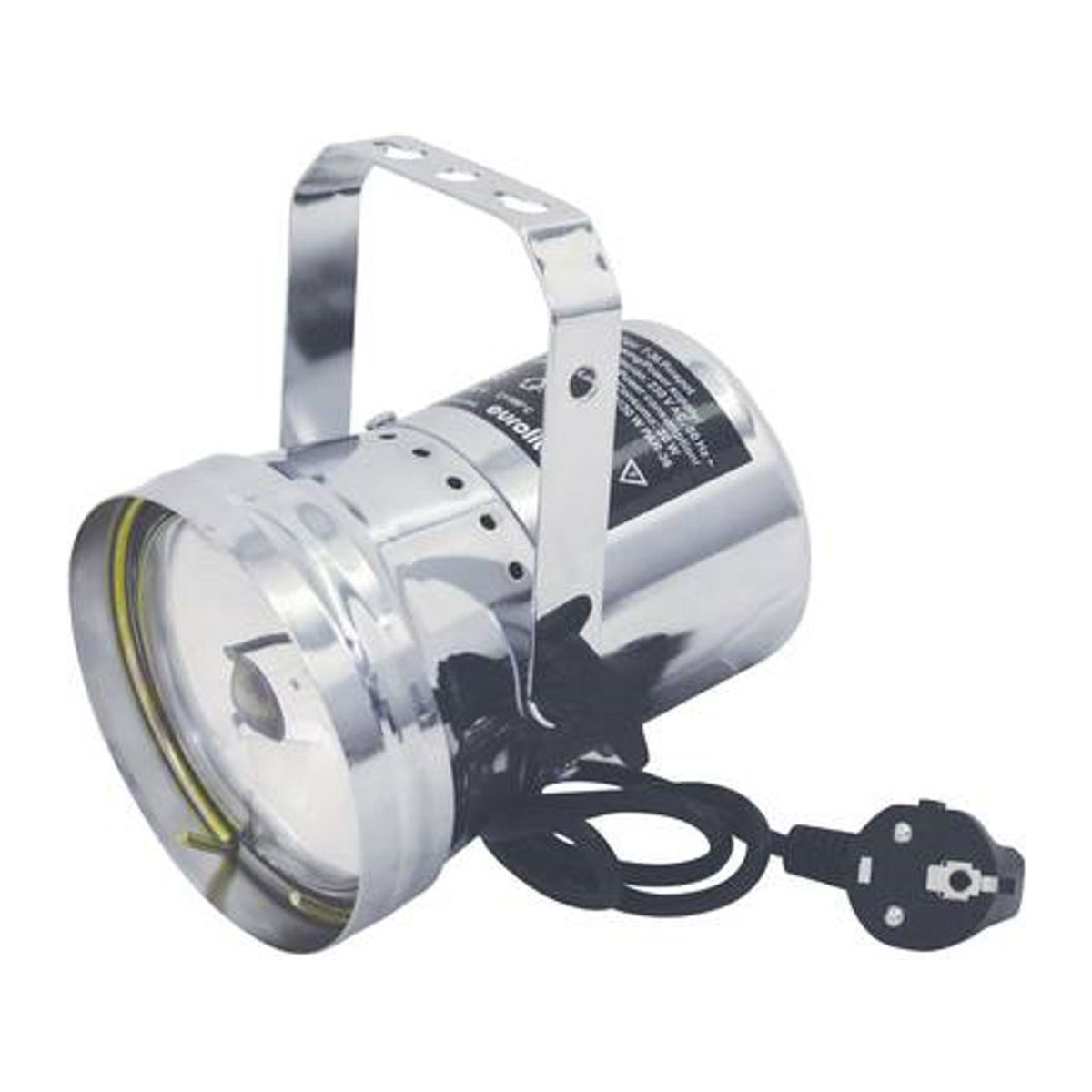 Eurolite Pinspot T-36 Strahler in Silber und Chrom - Bild 1