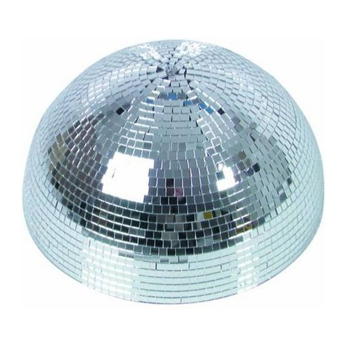 Eurolite Spiegel-Halbkugel Disco-Halbkugel aus Glas in Silber Durchmesser: 40 cm - Bild 1