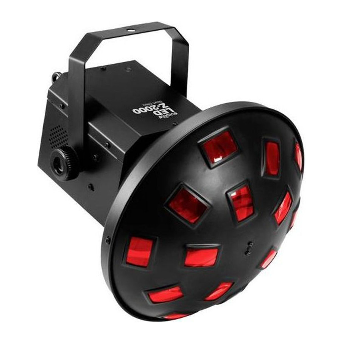 Eurolite Z-2000 LED-Effektstrahler in Schwarz mit bunten Lichteffekten - Bild 1