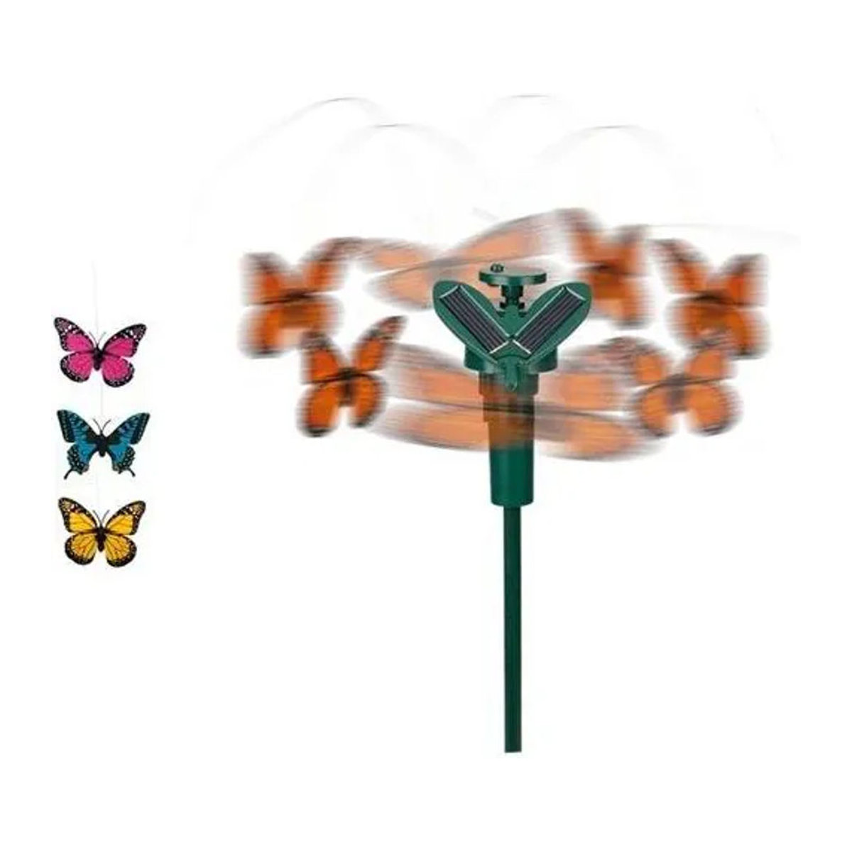 Eurowebbiz Solar Schmetterling als animierte Gartendekoration in verschiedenen Farben - Bild 1