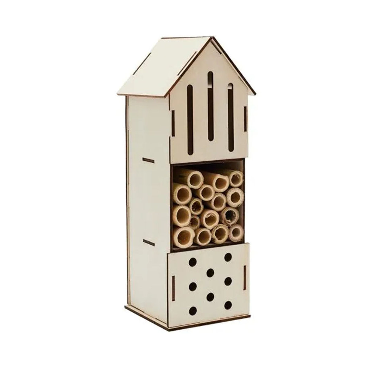 Eurowebbiz Spielerischer Bausatz Insektenhaus zum Zusammenbauen und Dekorieren - Bild 2