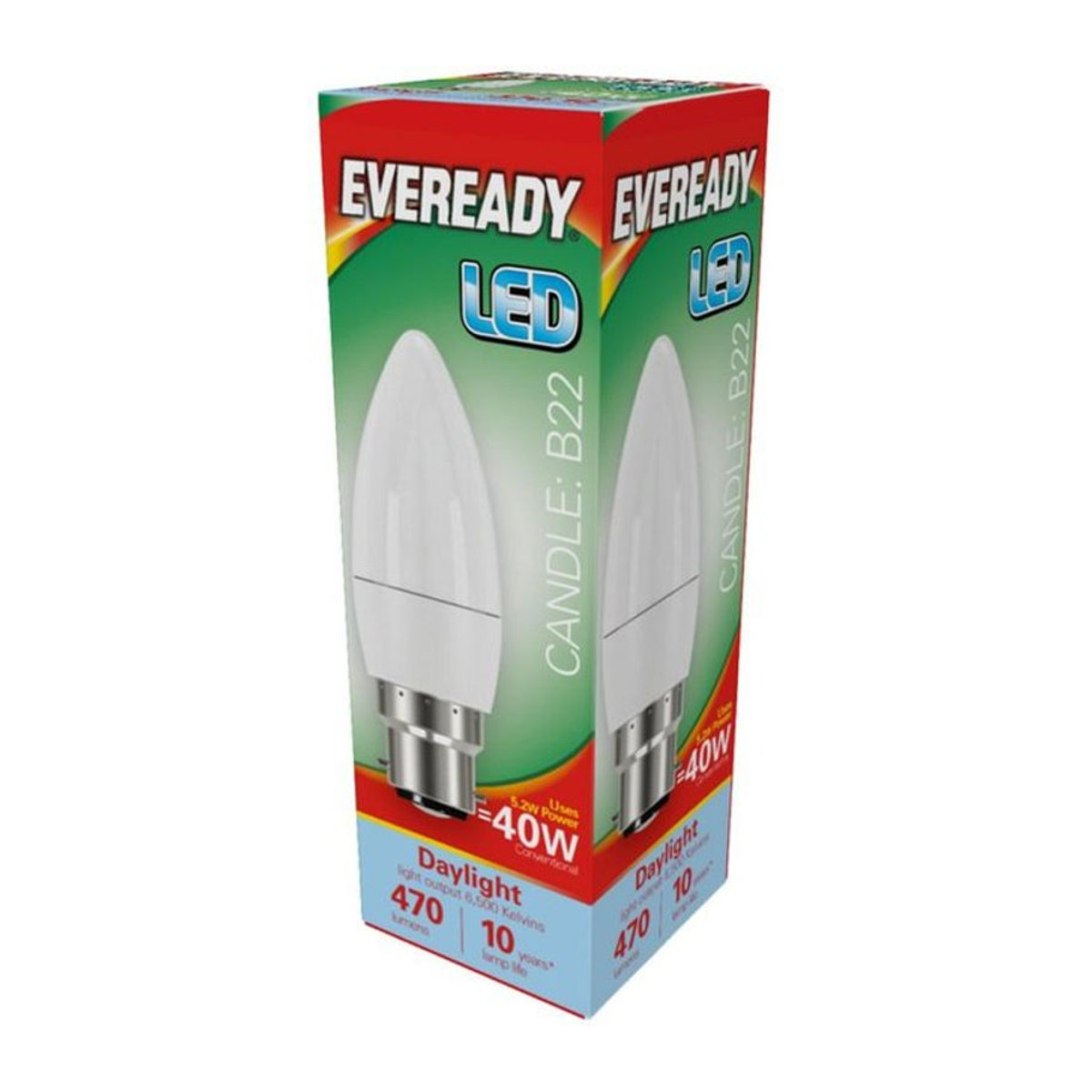 Eveready LED-Kerzenlampe B22 mit 4W - Bild 1