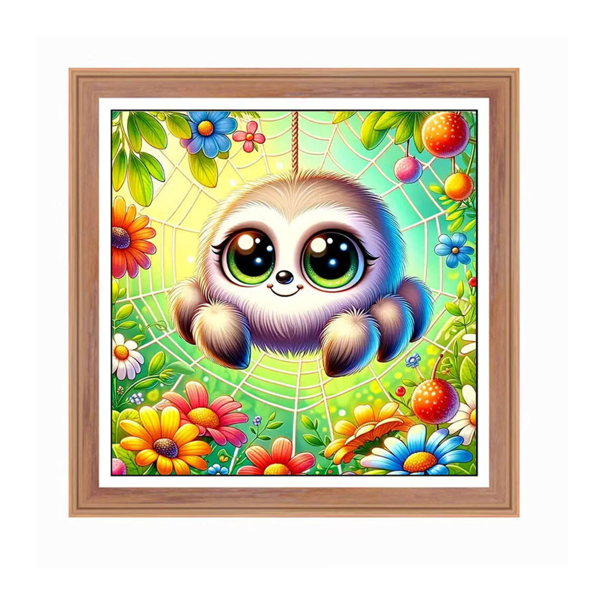 Evershine 5D DIY Diamantmalerei Spinne Mosaik Set für Kinder in Mehrfarbig als Wanddekoration - Bild 4