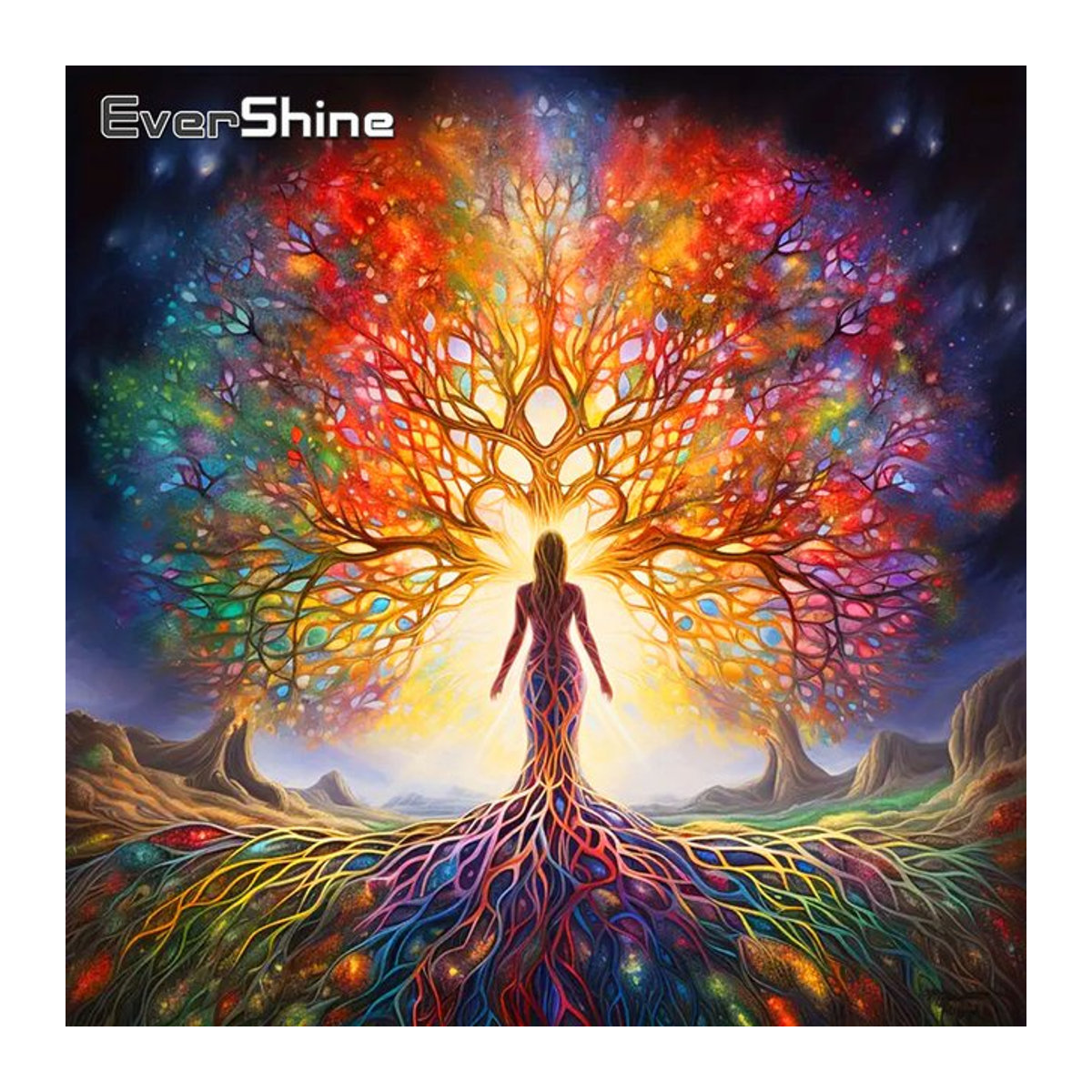 Evershine Diamant-Stickerei Set Abstract Wandmontiert Mehrfarbig - Bild 1