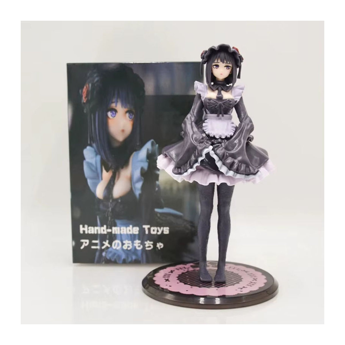 EVYVKV My Dress-Up Darling Kitagawa Marin Maid Outfit Actionfigur in Schwarz aus Kunststoff für deine Sammlung - Bild 4