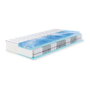 f.a.n. 7-Zonen-Taschenfederkern-Matratze Sweet Dream XXL in Weiß, H3, B: 100 cm, L: 200 cm