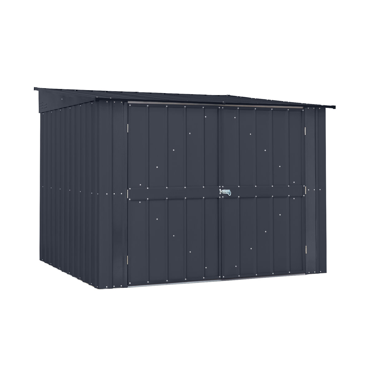 Fahrradgarage Family von Globel Industries in Anthrazit mit 3,82 m² - Bild 2