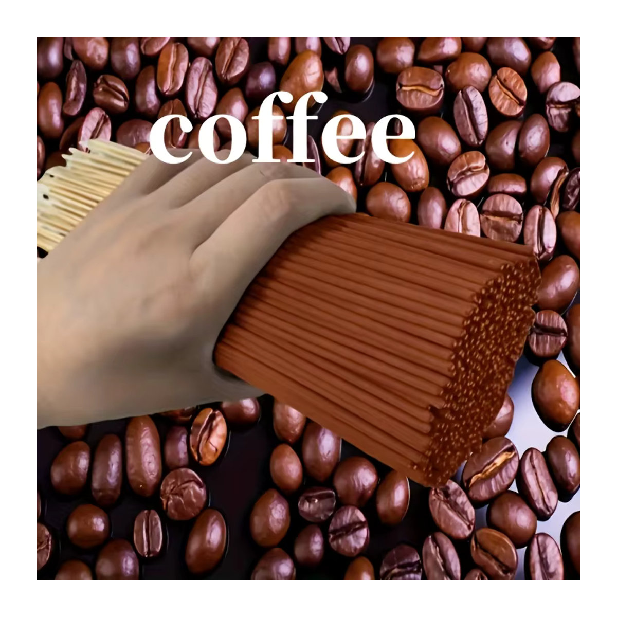 Familiar Scent Coffee Aroma Sticks Räucherstäbchen mit Kaffeeduft und Naturholz, Braun - Bild 6