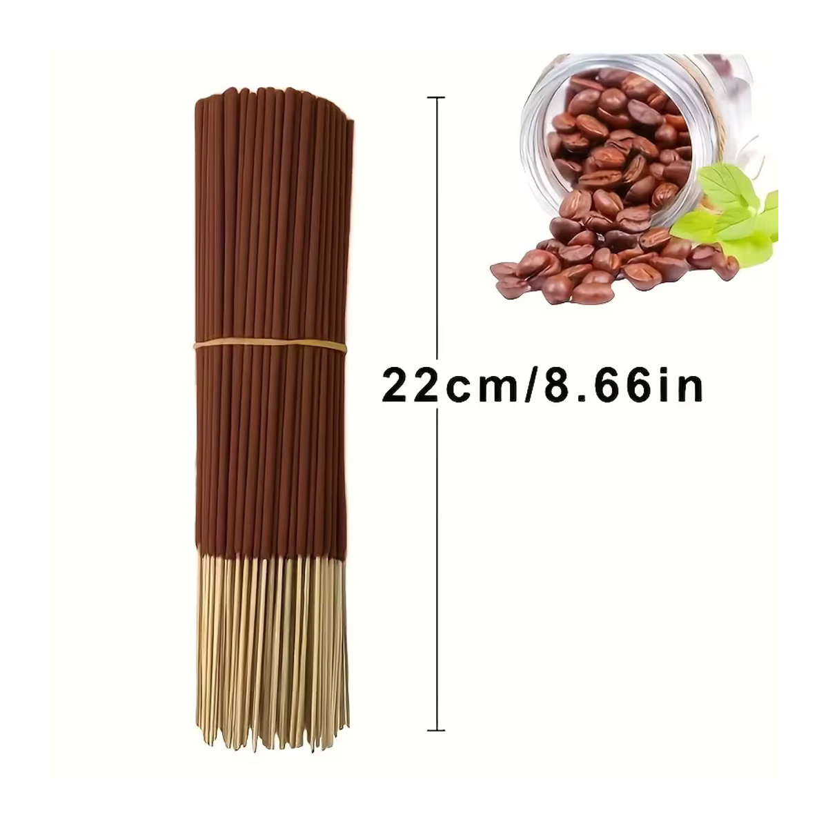 Familiar Scent Coffee Aroma Sticks Räucherstäbchen mit Kaffeeduft und Naturholz, Braun - Bild 7