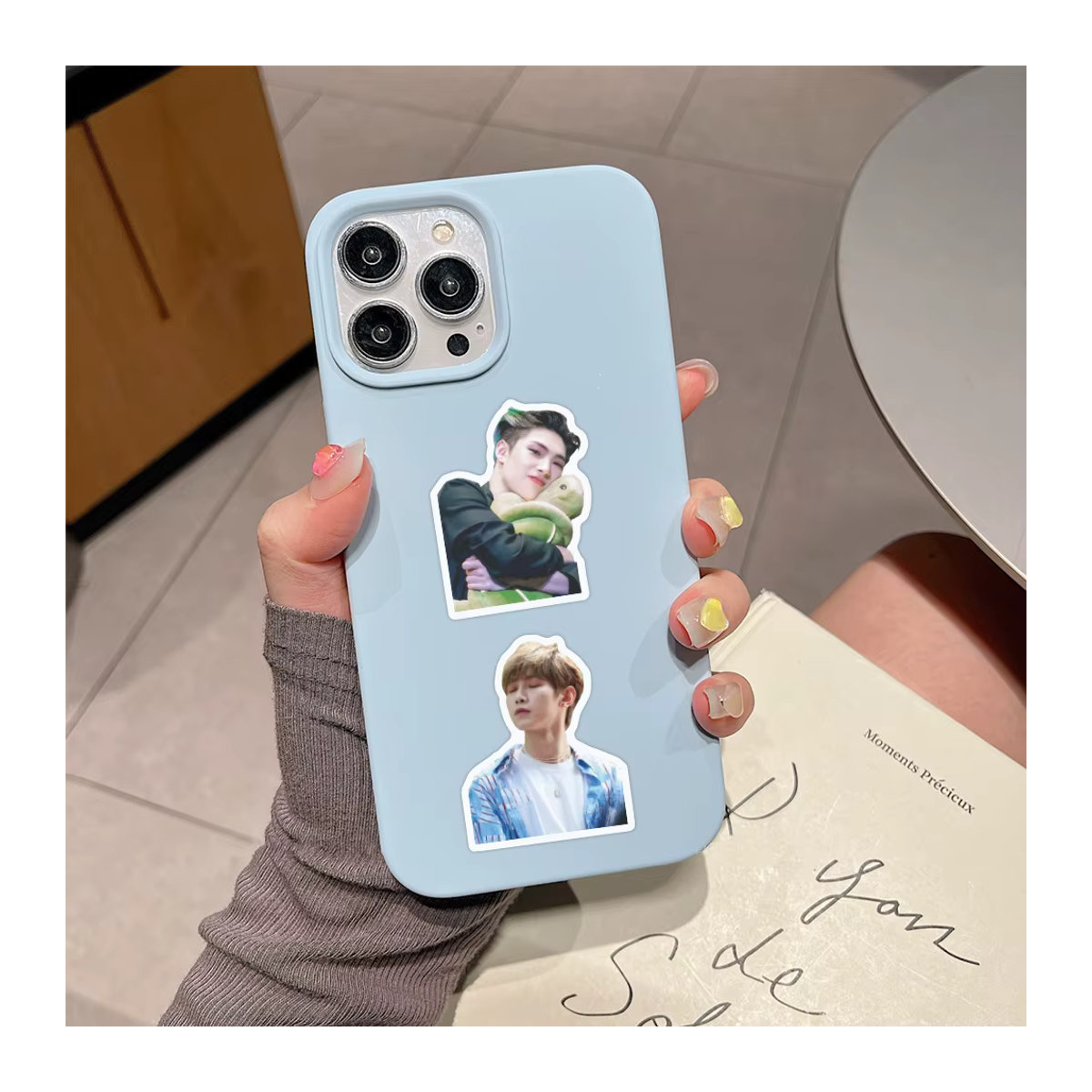 FANLU ATEEZ KPOP Aufkleber Set, mehrfarbig, wasserfeste Graffiti Sticker zur Dekoration - Bild 6