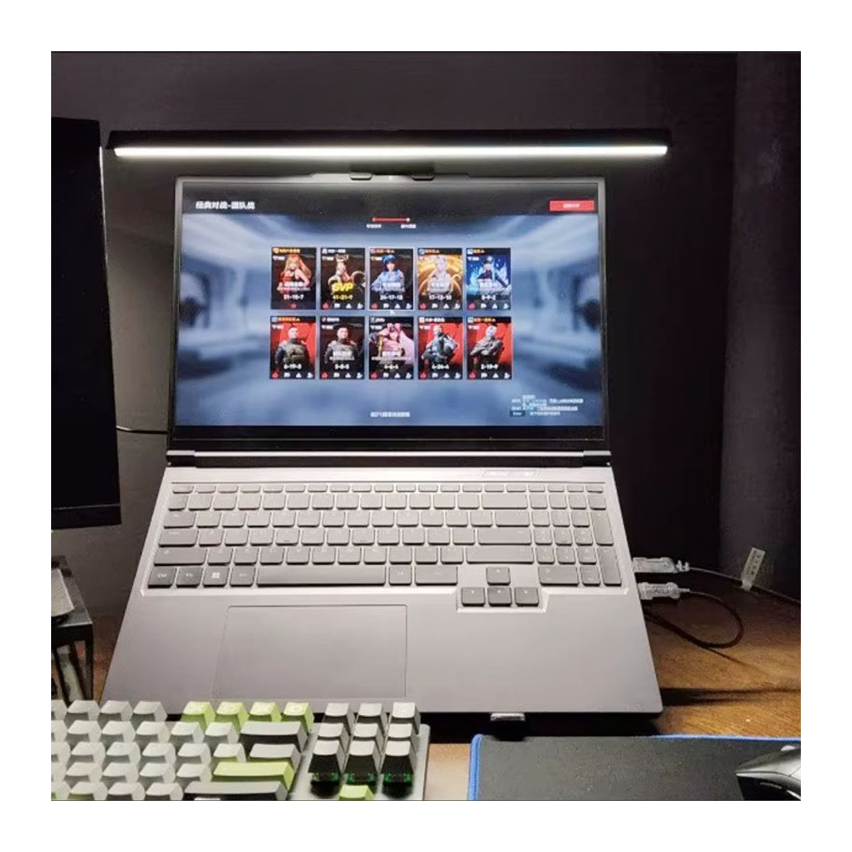 FEICAN CCT LED Monitor Lampe im minimalistischen Design für Computer, Gaming und Arbeit, Breite: 30 cm - Bild 6