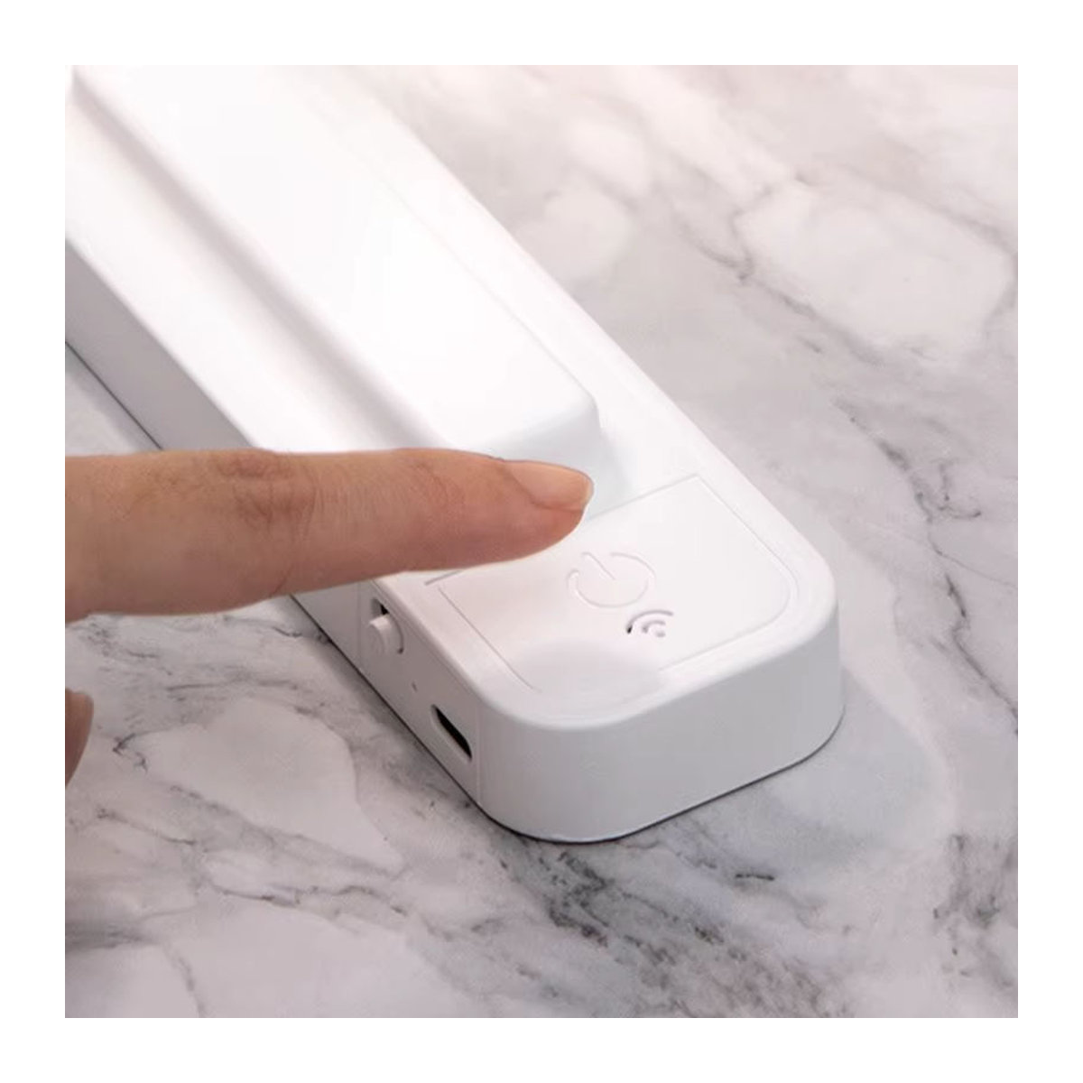Feimefeiyou LED-Leseschreibtischlampe in Weiß, faltbar und dimmbar mit Touch-Bedienung, Fernbedienung und USB-Aufladung für Büro und Nachttisch - Bild 5