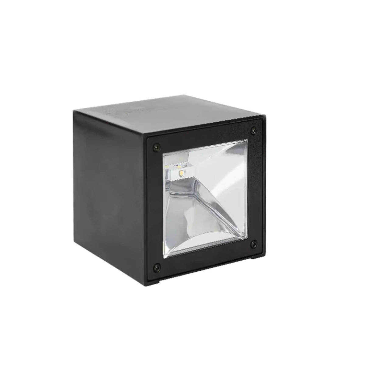 Feimefeiyou LED Solar Wandleuchte Schwarz IP65 Wasserdicht mit Sensor für Garten und Außenbereich - Bild 6