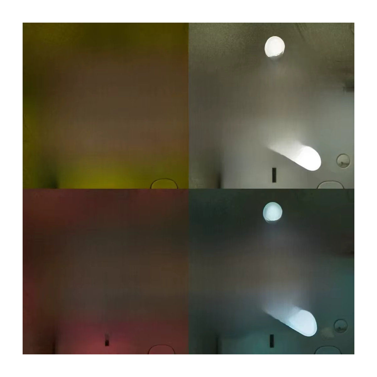 Feimefeiyou LED Sterne Nachttischlampe in Bunt zur Dekoration von Schlafzimmer und Kinderzimmer - Bild 7