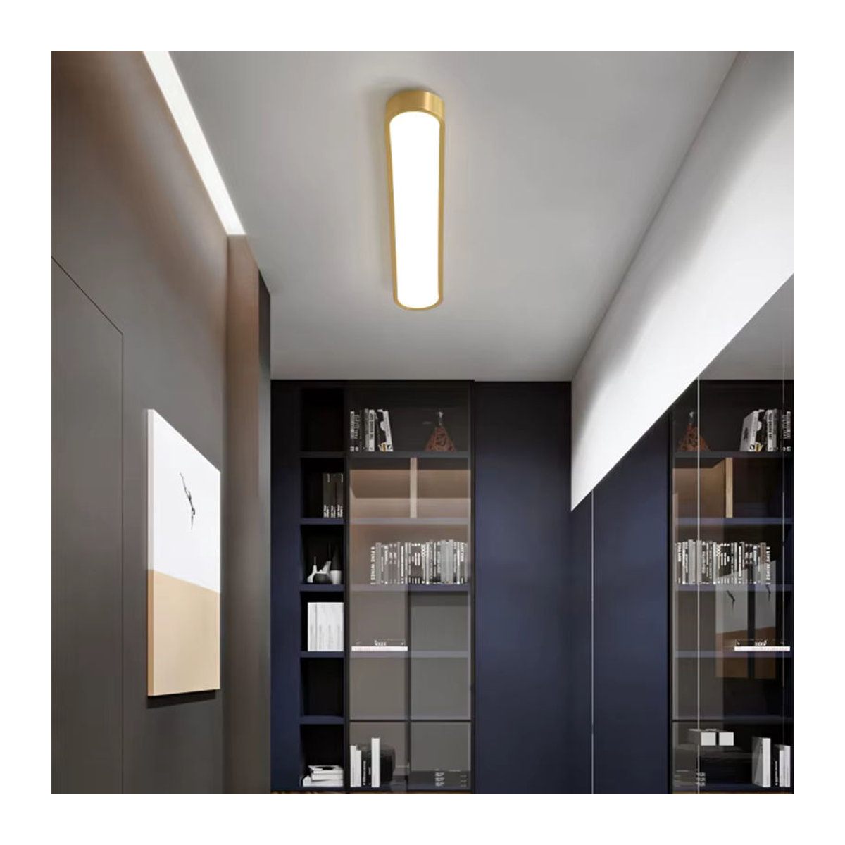 Feimefeiyou Skandinavische LED Deckenlampe aus Acryl für Wohnzimmer und Schlafzimmer - Bild 4