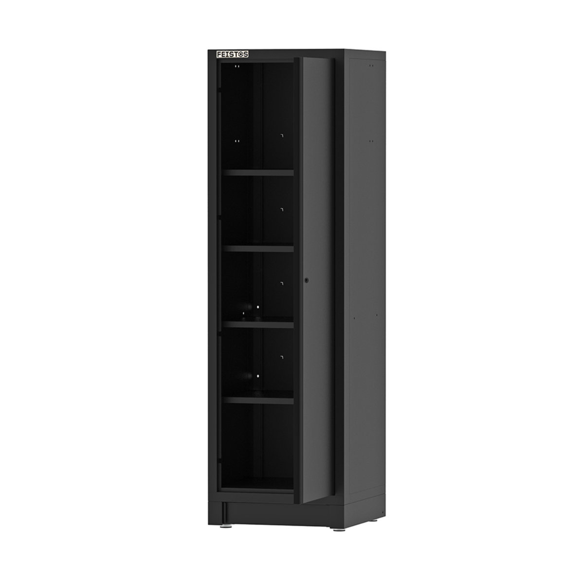Feistos Hochschrank EOS Blackline Solo Schwarz B/T/H: 60 x 61 x 200 cm - Bild 6