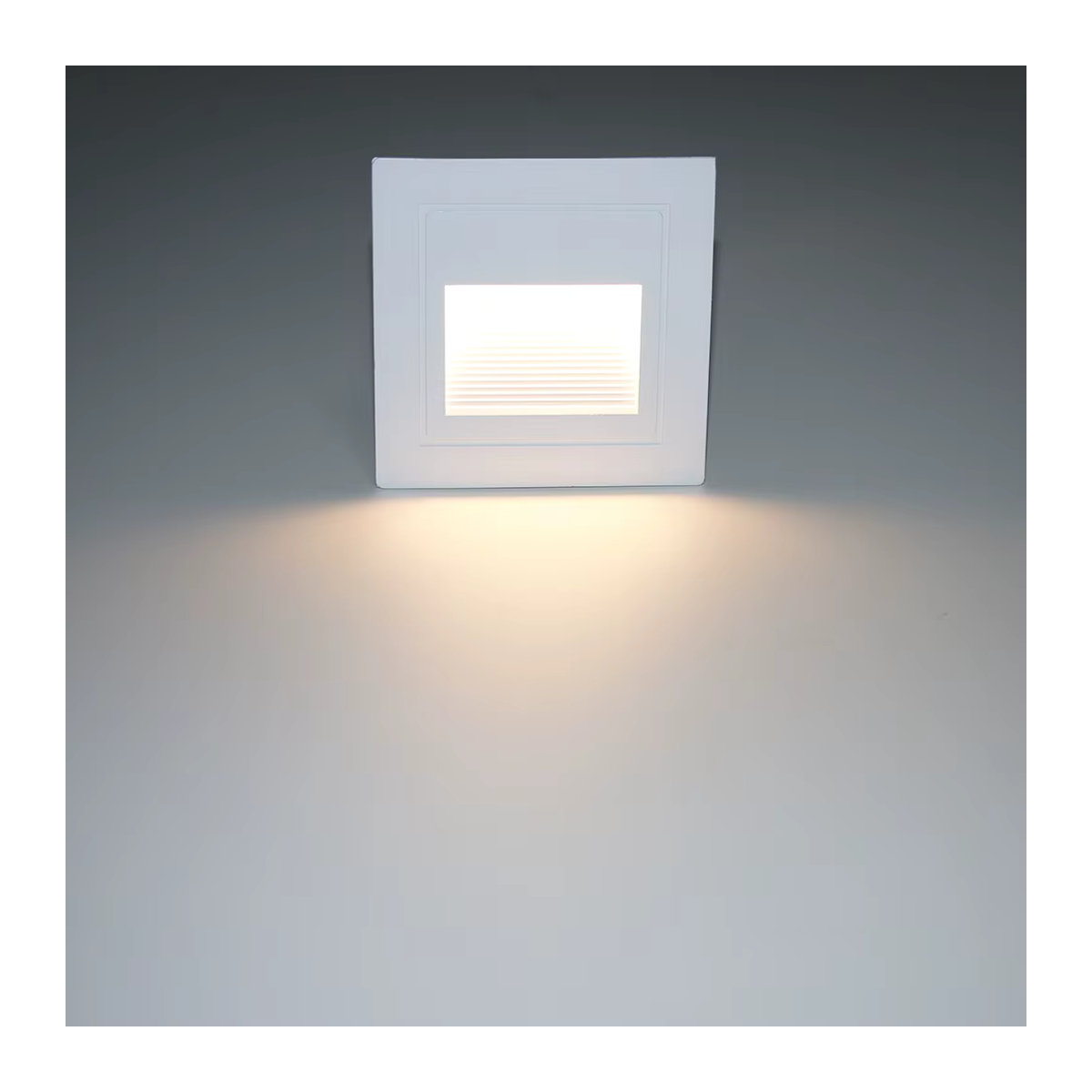 Feiyunlux Moderne 3W LED-Wandleuchte aus Aluminium für den Außenbereich in Grau oder Weiß - Bild 4