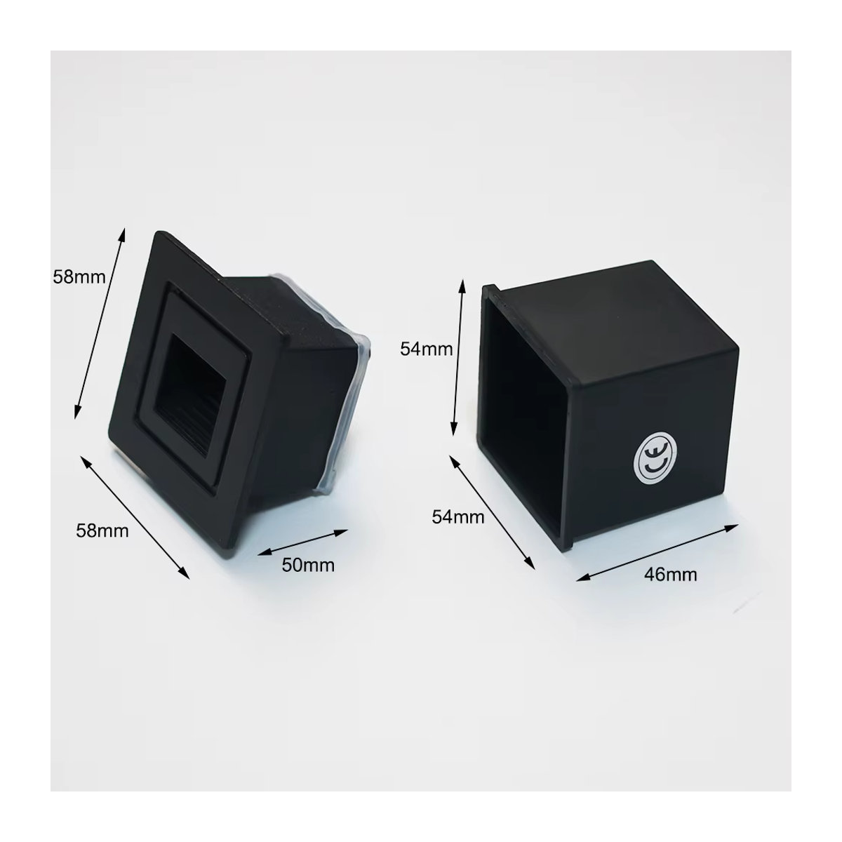 Feiyunlux Moderne 3W LED-Wandleuchte aus Aluminium für den Außenbereich in Grau oder Weiß - Bild 6